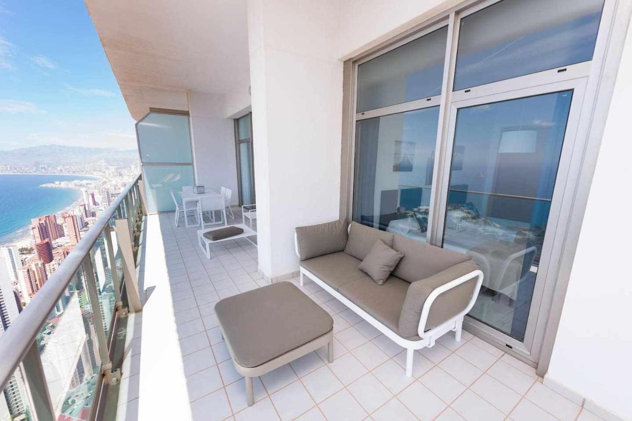 Luxury Apartment On The 41St Floor With Stunning Sea Views Benidorm Exterior photo